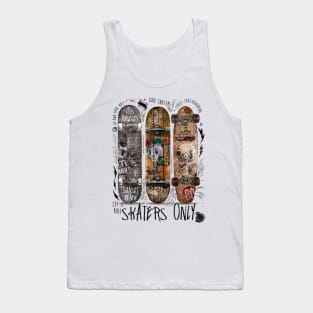 Skaters Only #1 Tank Top